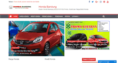 Desktop Screenshot of honda-bandung.com